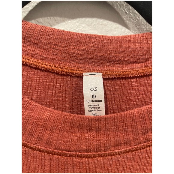 LULULEMON Dare to Drape Long Sleeve Rustic Clay - Picture 3 of 4